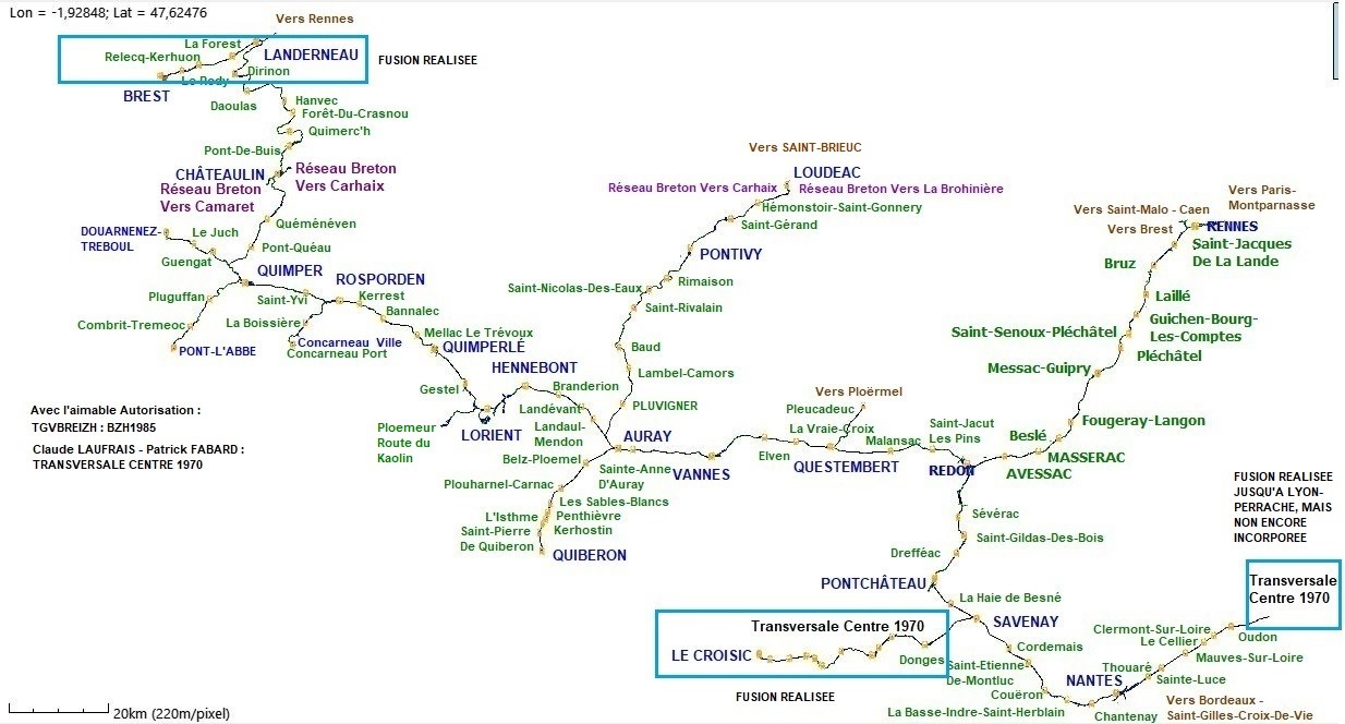 Quimper savenay carte avancement 20230610